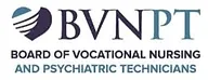 Board of Vocational Nursing and Psychiatric Technicians (BVNPT) approval logo
